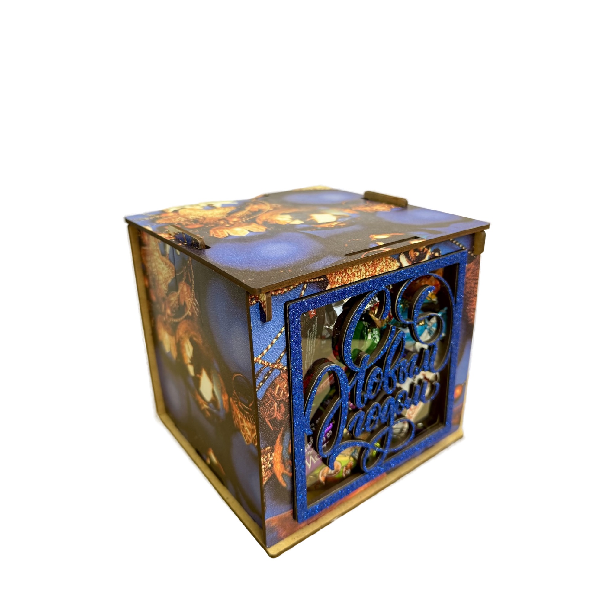 Кубик деревянный 1кг