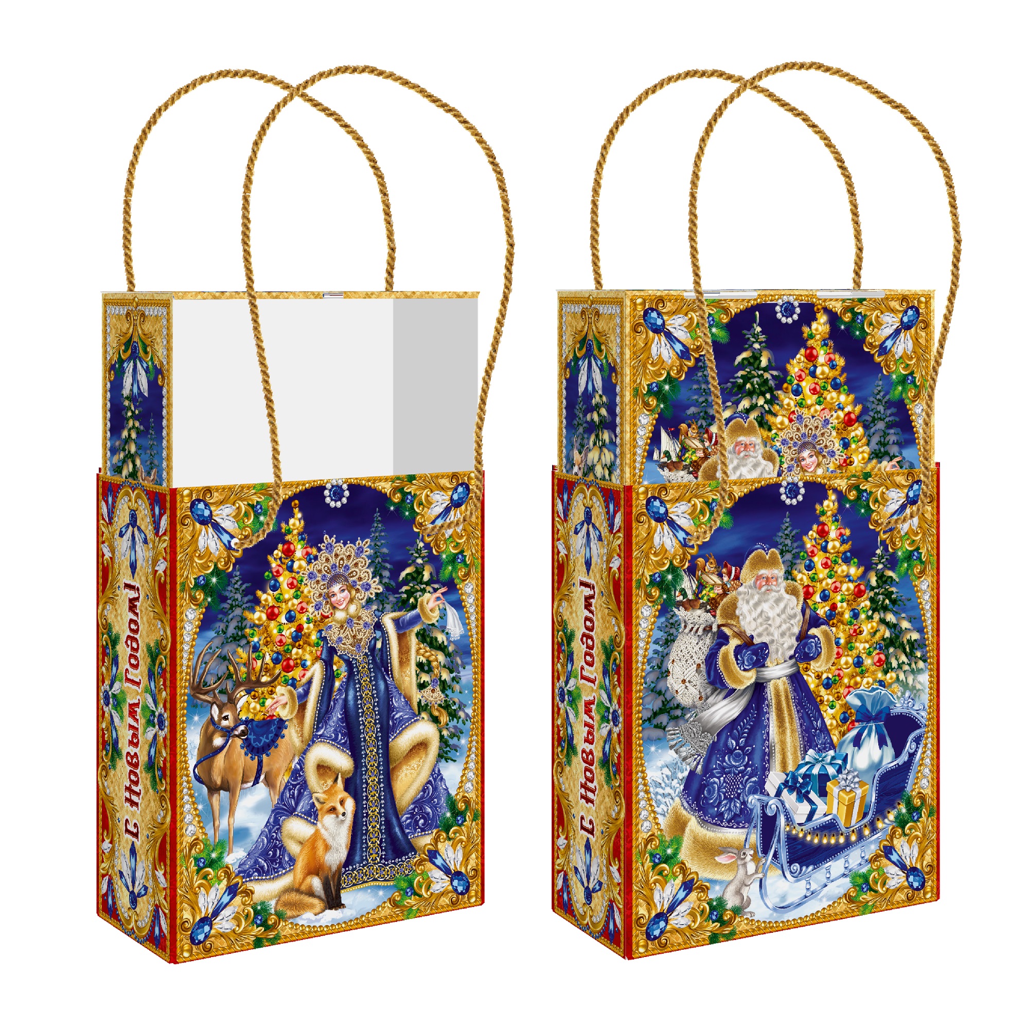 Пенал малый Золотой