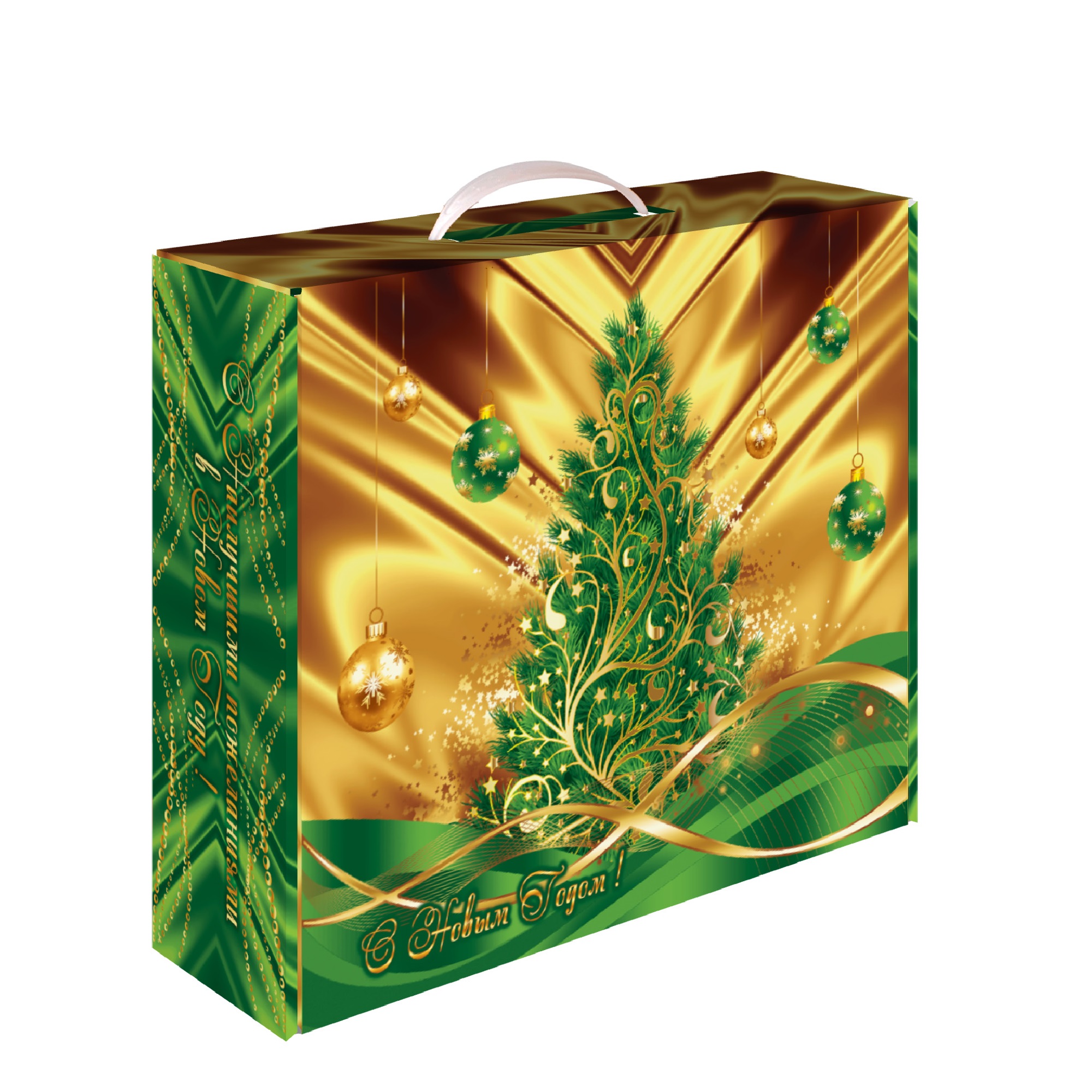 Портфель Зеленый шелк2